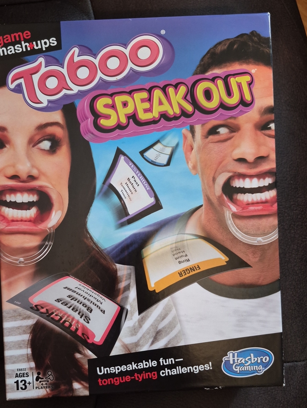 Hasbro Taboo Speak Out Game